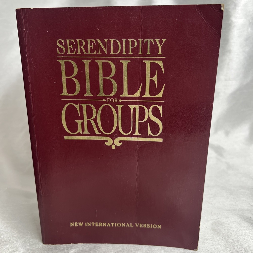 Vintage Serendipity Bible Study‎ For New Groups New Testament, NIV 1st Ed 1988